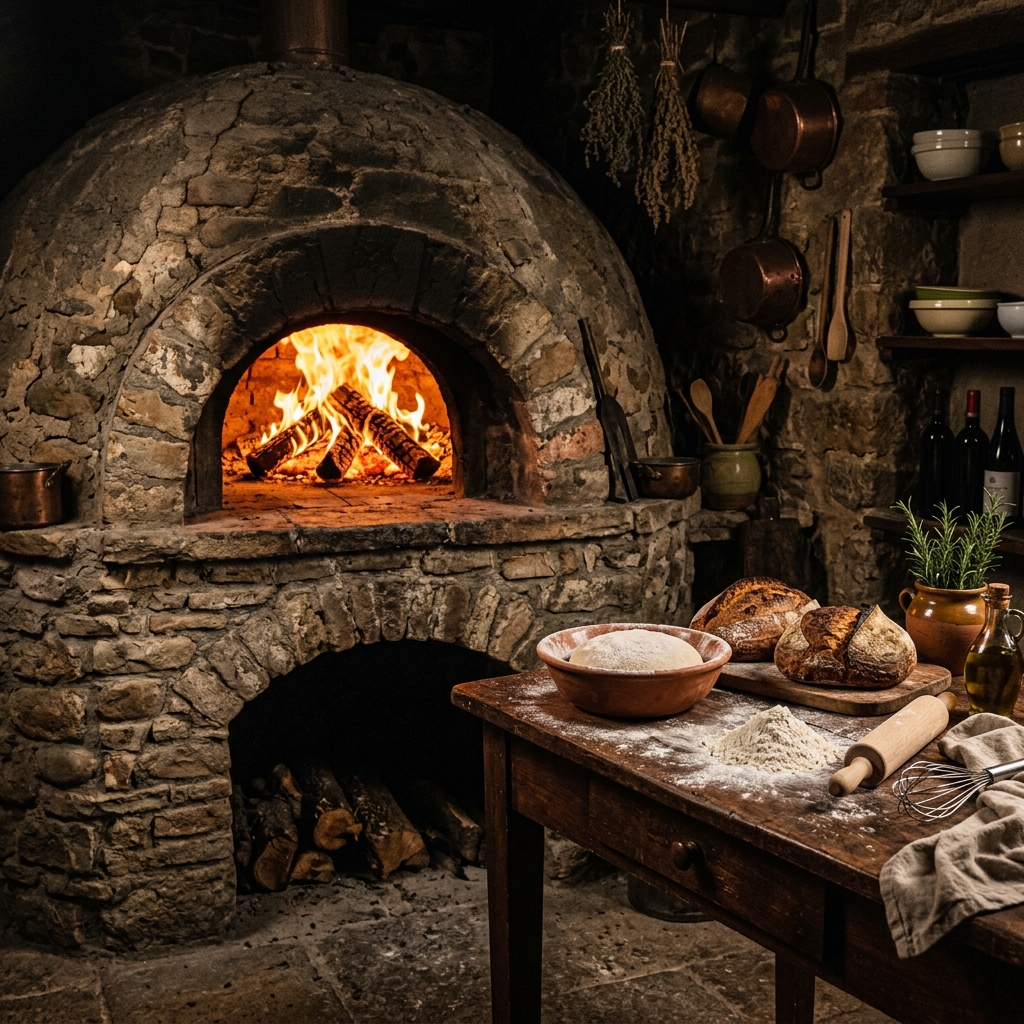Forno a lenha artesanal Forneria Guerrera